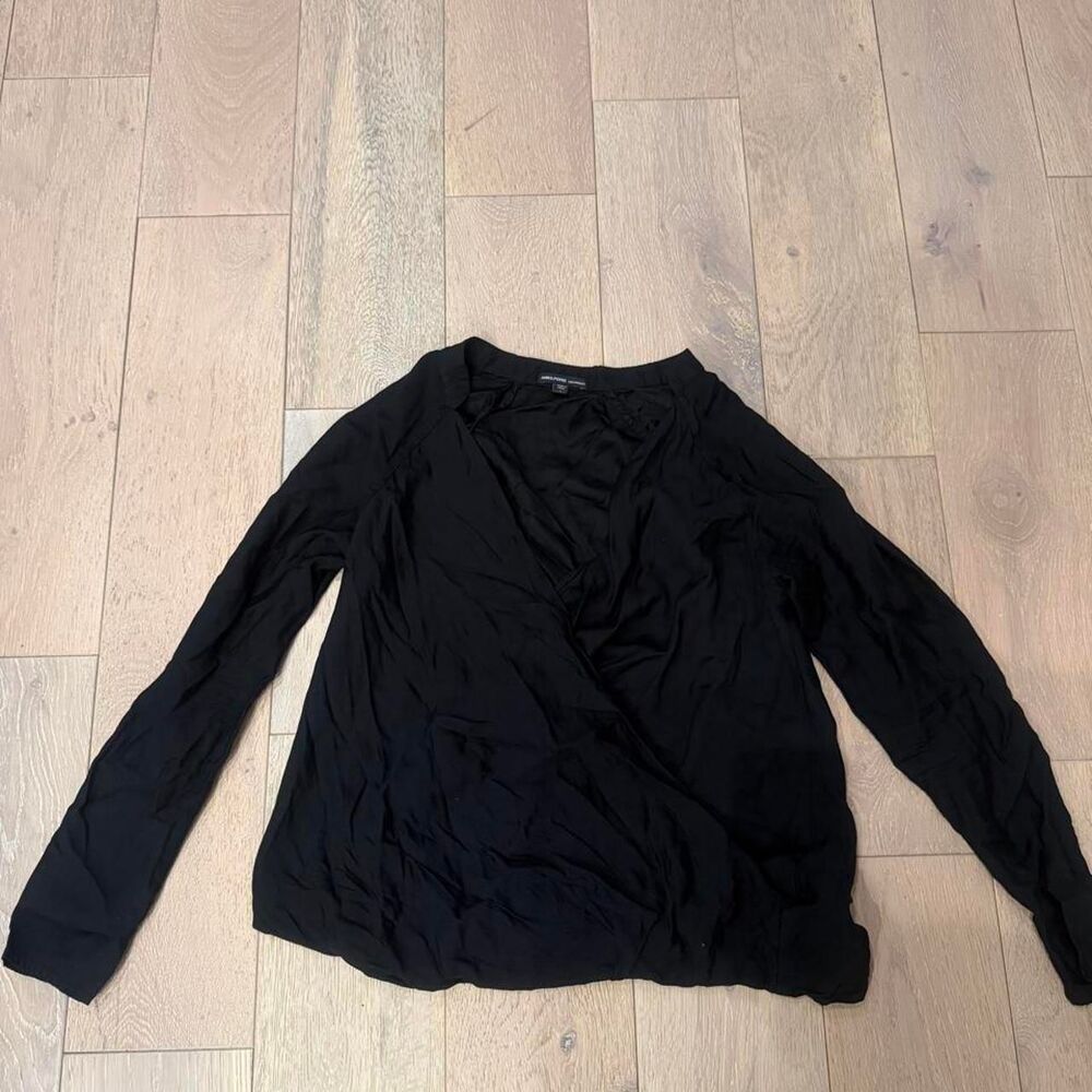 James-perse Women's Black Blouse